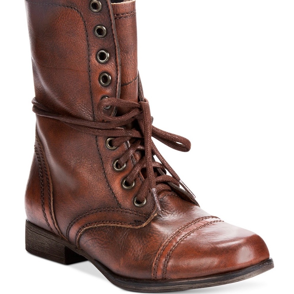 Vintage Foundry Co. Women's Brown Lace-Up Ankle Boots WORN ONCE